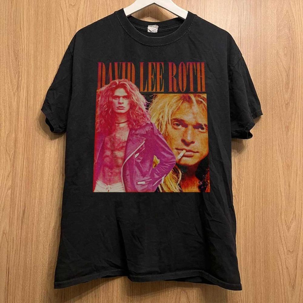 David Lee Roth - Unisex Black T-Shirt